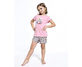 dětské letní pyžamo Cornette 787/121 Kitty s kočičkou