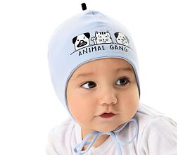 bavlněná čepička pro miminko chlapečka animal Marika MWJ-3279