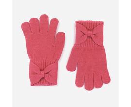 prstové pletené rukavice dívčí Mayoral 10333-85