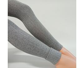 dětské klasické legíny žebrované šedé Trepon