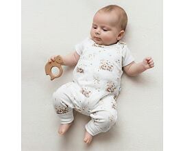 kojenecké kalhoty buggy s laclem Baby service medvídci