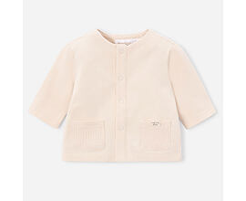 kojenecká mikina Mayoral 1485-74 jednobarevná neutální béžová