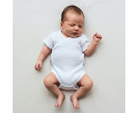 kojenecké body zavinovací bílé mušelínové Baby service
