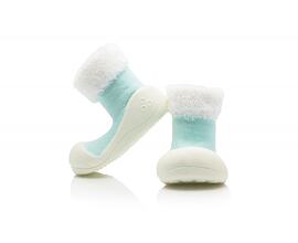 první botičky Attipas Macaron sky PM01 silnější ponožka