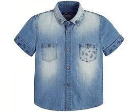 chlapecká letní jeans košile Mayoral 3150