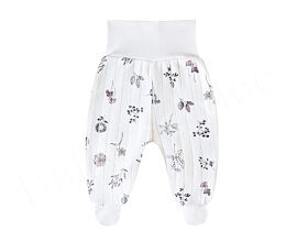bavlněné polodupačky pro holčičku Baby service