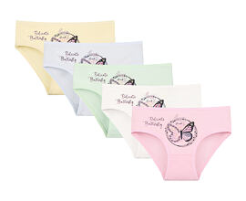 spodní kalhotky dívčí Donella s obrázky motýlů