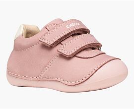 dívčí kožené botičky Geox pro první krůčky 