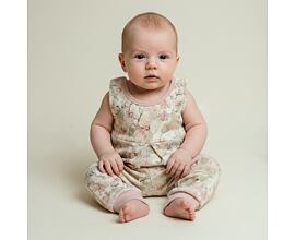 kojenecké kalhoty buggy s laclem Baby service pro holčičku