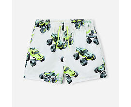 dětské koupací šortky s monster trucky Mayoral 3611-84