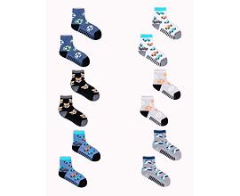 barevné protiskluzové ponožky Yoj pro kluky