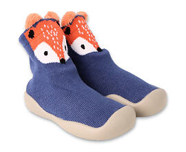 dětské ponožkoboty s motivem lištičky pro miminka