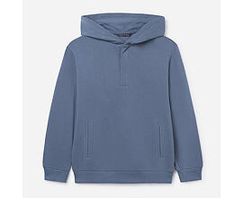 Mayoral chlapecká teplá mikina s kapucí bez potisku
