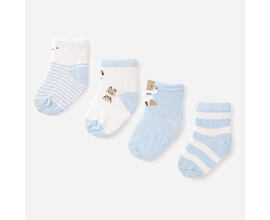 kojenecké ponožky s pejsky 4 páry Mayoral 9054-47