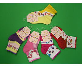 dívčí ponožky Rewon pro délku chodidla 11 až 12 cm mix barev