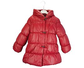 dívčí zimní kabát velikost 116