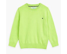 dětský pulovr neonově zelený