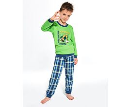 dětské pyžamo s bagrem