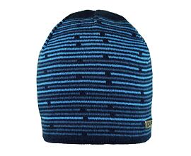 pletená dětská zimní čepice Capu pruhovaná 2132