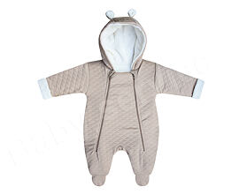 kojenecká kombinéza Baby service béžová neutrální