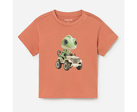 dětské bavlněné tričko s vtipným obrázkem Mayoral 1008-83