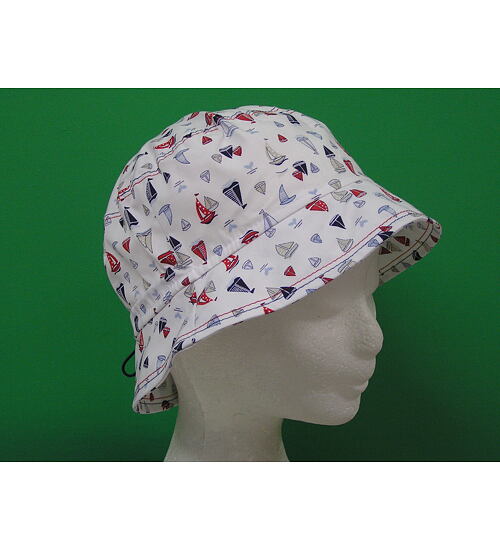letní bavlněný klobouk se stažením pro obvod hlavy 48 až 52 viz.foto