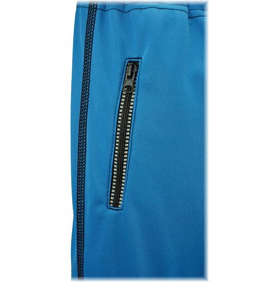 Softshell-dintex kalhoty dětské velikost 158 a 164 modré