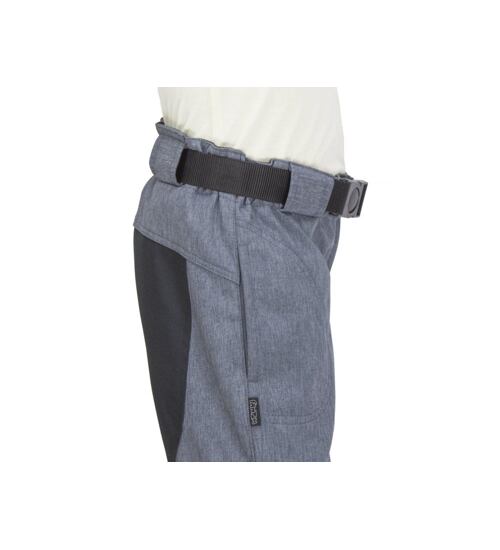 dětské softshellové kalhoty s cordurou velikost 152 a 158