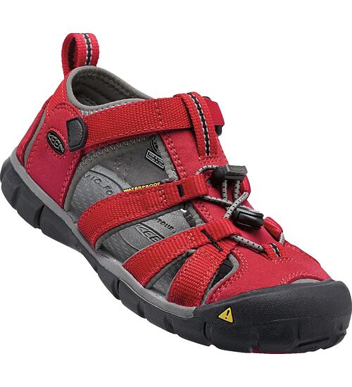 dětské sandály Keen Seacamp II CNX racing red/gargoyle