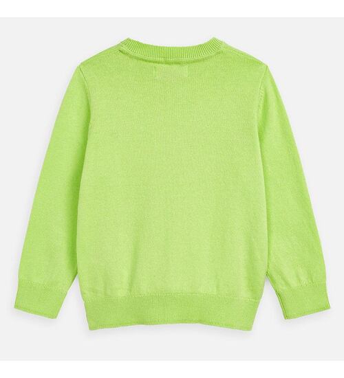 dětský pulovr neonově zelený Mayoral 311