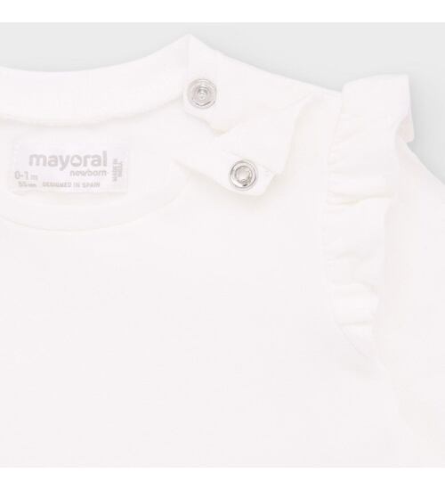 kojenecký set dvou triček s dlouhým rukávem Mayoral 2033