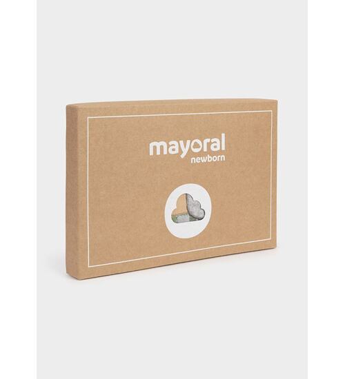 kojenecký sametový overal s pejskem Mayoral 2681-36