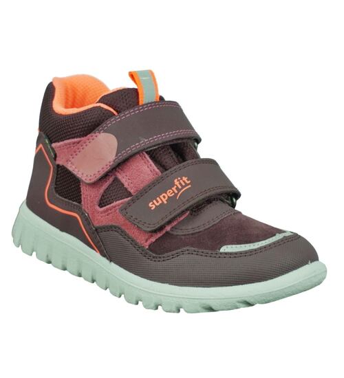 Superfit sport7 mini 1-006201-5000 dívčí gore-tex kotníková obuv