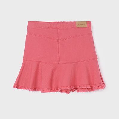 dívčí růžová džínová sukně Mayoral 6950-93