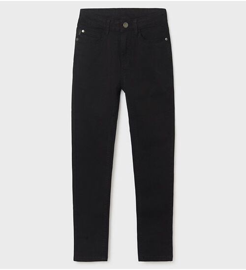 černé chlapecké bavlněné kalhoty Mayoral 582-12