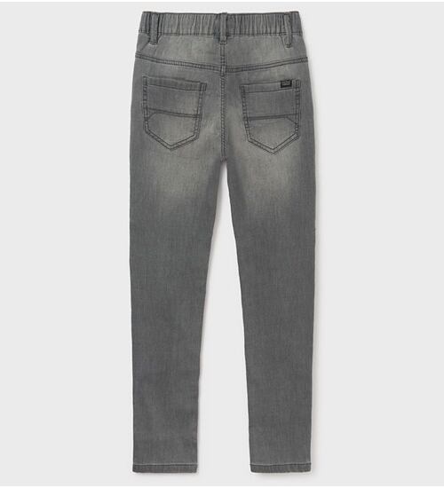 chlapecké pohodlné soft jogger džíny šedé Mayoral 6592-68