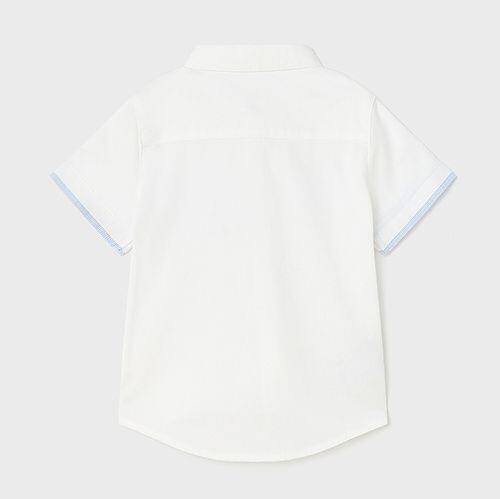 bílá letní košile pro chlapečka Mayoral 1111-1