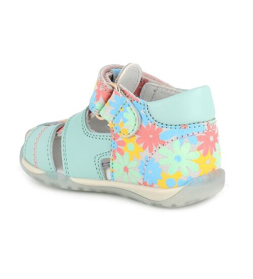 dětské sandály s barevnými kytičkami Primigi 3908122