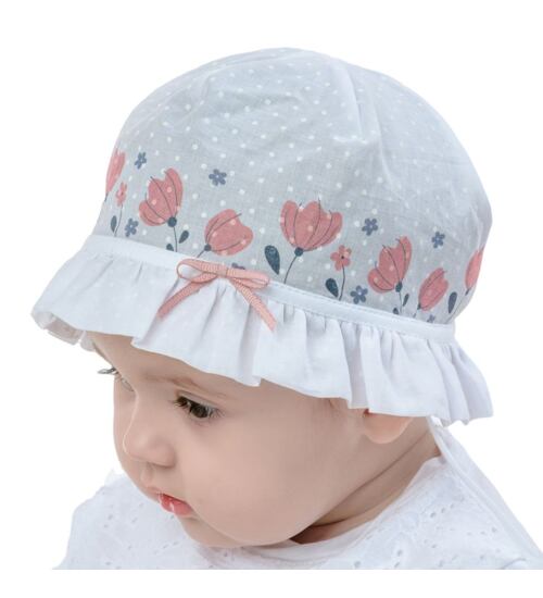 kojenecký zavazovací klobouček Marika Karmen