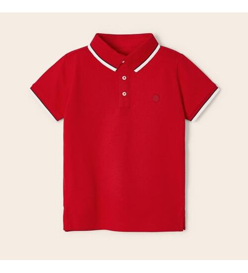 dětské polo triko červené Mayoral 3148-51