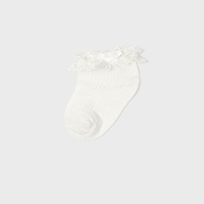 kojenecké ponožky s krajkou Mayoral 9593-13