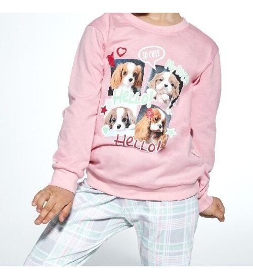 dívčí pyžamo s pejsky Cornette My doggy 592/167 Young