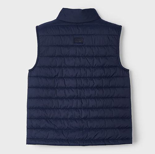 dětská modrá ultralehká prošívaná vesta Mayoral 3360-36