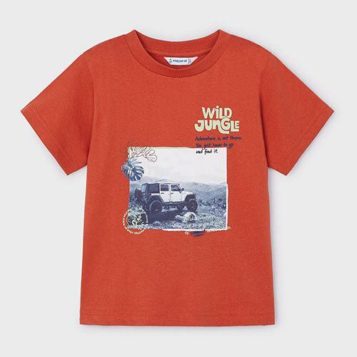 dětské letní triko s džípem Mayoral 3010-74