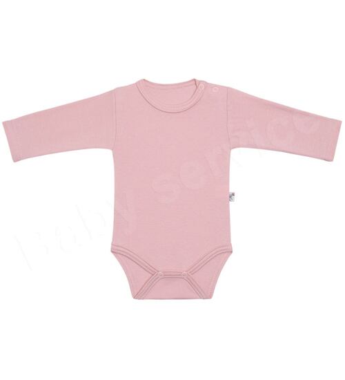 bodyčko jednobarevné pudrové Baby service