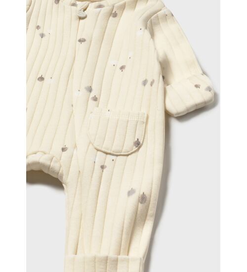 kojenecký neutrální overal s potiskem Mayoral 2730-46