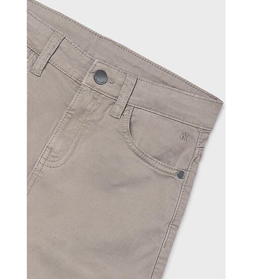 šedé kalhoty chlapecké slim fit Mayoral 582-81