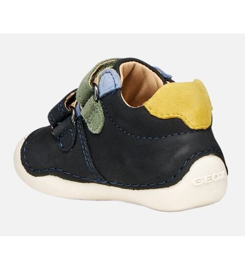 botičky pro první krůčky Geox s měkkou podrážkou B9439A 03222 C4250