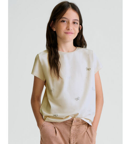 dívčí elegantní tričko s krátkým rukávem Mayoral