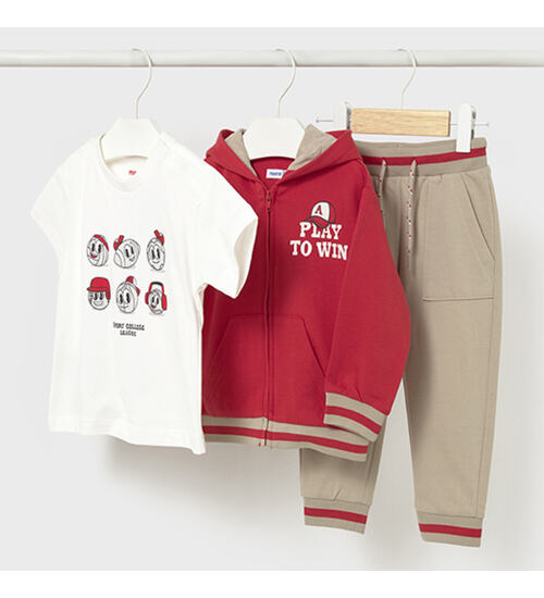 dětská tepláková souprava a tričko Mayoral 1831-61